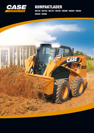 Ładowarki o sterowaniu burtowym Case SV 250