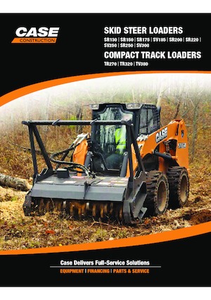 Ładowarki o sterowaniu burtowym Case SR200