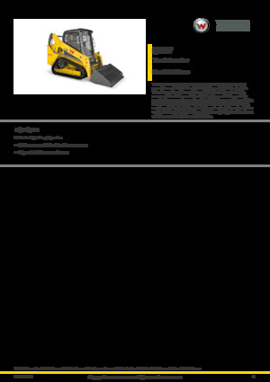 Ładowarki o sterowaniu burtowym Wacker Neuson ST27