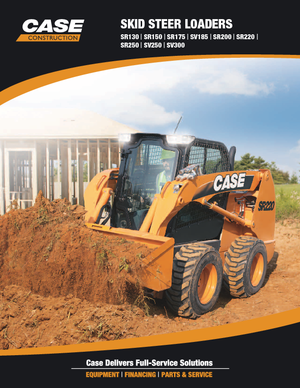 Ładowarki o sterowaniu burtowym Case SV 250