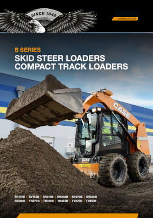 Ładowarki o sterowaniu burtowym Case SR210B