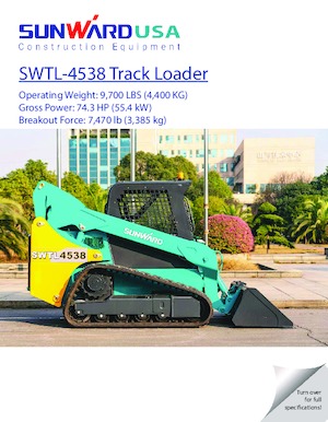 Ładowarki o sterowaniu burtowym Sunward SWTL4538 