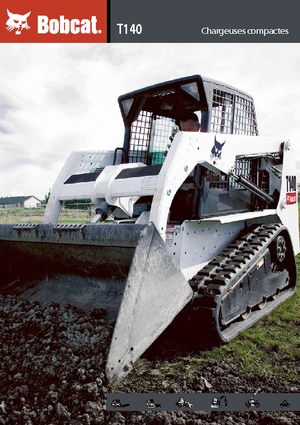 Ładowarki o sterowaniu burtowym Bobcat T 140