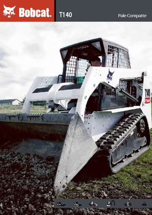Ładowarki o sterowaniu burtowym Bobcat T 140