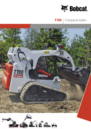 Ładowarki o sterowaniu burtowym Bobcat T 190 H
