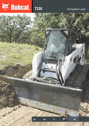 Ładowarki o sterowaniu burtowym Bobcat T 250