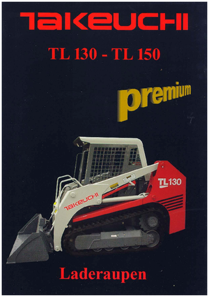 Ładowarki o sterowaniu burtowym Takeuchi TL 130