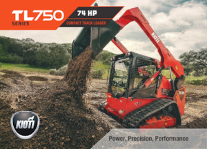 Ładowarki o sterowaniu burtowym Kioti TL750 Canopy 
