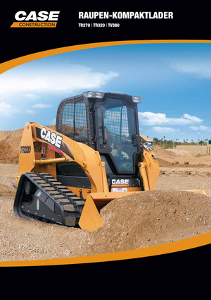 Ładowarki o sterowaniu burtowym Case TR 380