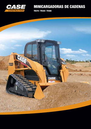 Ładowarki o sterowaniu burtowym Case TR 380