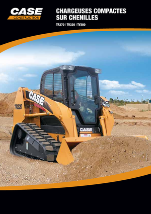 Ładowarki o sterowaniu burtowym Case TR 380