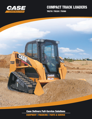 Ładowarki o sterowaniu burtowym Case TR 380