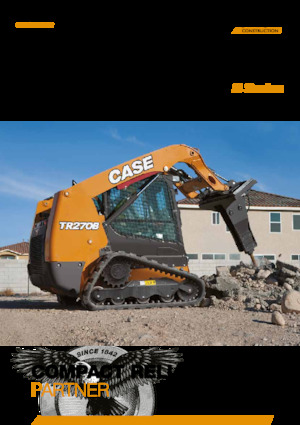 Ładowarki o sterowaniu burtowym Case TV380B