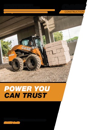 Ładowarki o sterowaniu burtowym Case TR340