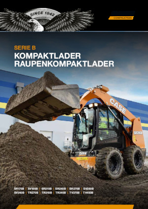 Ładowarki o sterowaniu burtowym Case TV370B