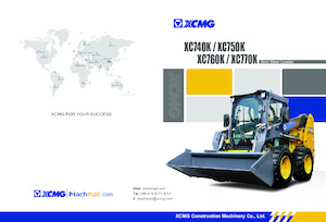 Ładowarki o sterowaniu burtowym XCMG XC750K