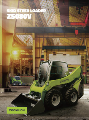Ładowarki o sterowaniu burtowym Zoomlion ZS080V