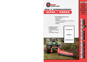 Sprzęt do prac letnich/Kosiarki skarpowe Sauerburger Omega 1600