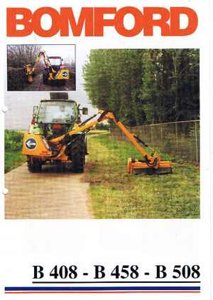 Sprzęt do prac letnich/Kosiarki skarpowe Bomford B 458