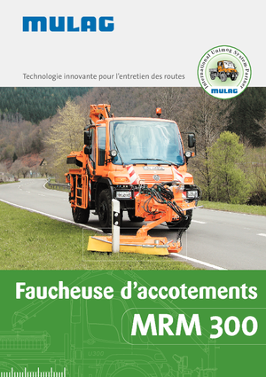 Sprzęt do prac letnich/Kosiarki skarpowe Mulag MRM 300