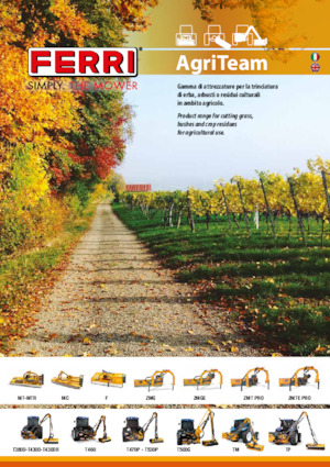 Sprzęt do prac letnich/Kosiarki skarpowe Ferri T 460 Smart