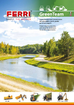 Sprzęt do prac letnich/Kosiarki skarpowe Ferri T350SI