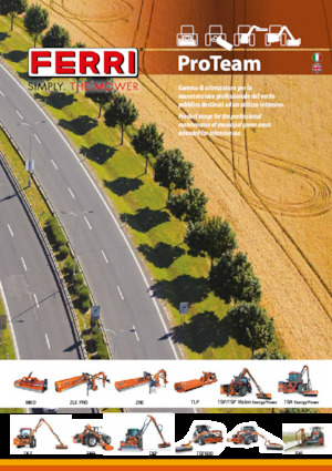 Sprzęt do prac letnich/Kosiarki skarpowe Ferri TSH 720Z Power