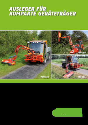 Sprzęt do prac letnich/Kosiarki skarpowe Dücker DBM 400 TMK 10