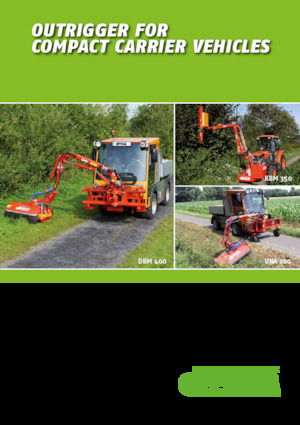 Sprzęt do prac letnich/Kosiarki skarpowe Dücker DBM 400 TMK 10