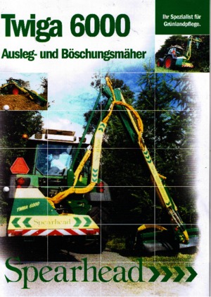Sprzęt do prac letnich/Kosiarki skarpowe Spearhead Twiga 6000 Teleskop