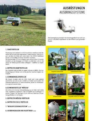 Wtryskiwacze gnojowicy Joskin TERRAFLEX/3 5200/13SHK/3