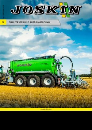 Zbiorniki na gnojowicę Joskin EUROLINER 18000 TS