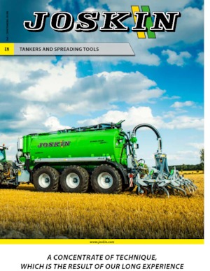 Zbiorniki na gnojowicę Joskin TETRALINER 23500 T