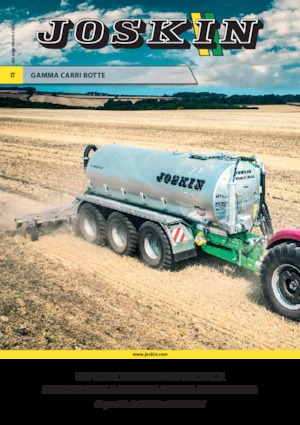 Zbiorniki na gnojowicę Joskin TETRALINER 23500 T