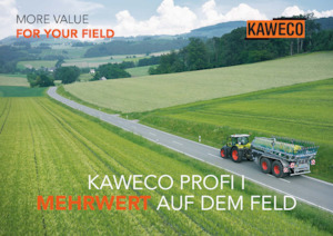 Zbiorniki na gnojowicę KAWECO PROFI I-16