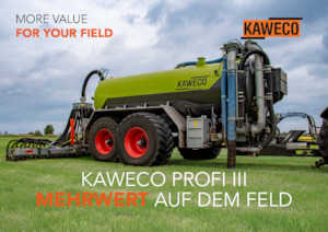 Zbiorniki na gnojowicę KAWECO PROFI III- 30000