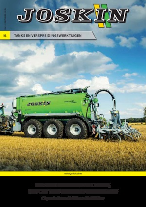 Zbiorniki na gnojowicę Joskin TETRALINER 21000 RL
