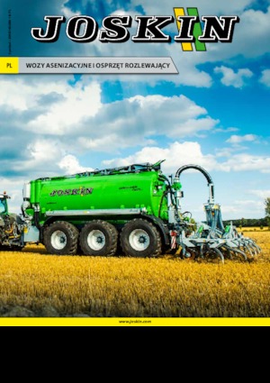 Zbiorniki na gnojowicę Joskin TETRALINER 21000 RL