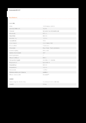 Pługi wirnikowe do odśnieżania Eliet Snowbob 8014 T4