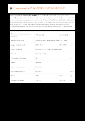 Pługi śnieżne z lemieszem uchylnym Pronar PUV 3600HD