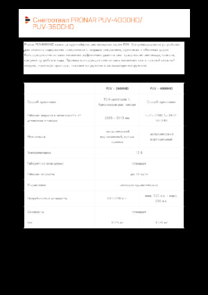 Pługi śnieżne z lemieszem uchylnym Pronar PUV 3600HD