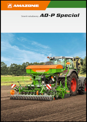 Siewniki Amazone AD-P 4001 Special RoTeC