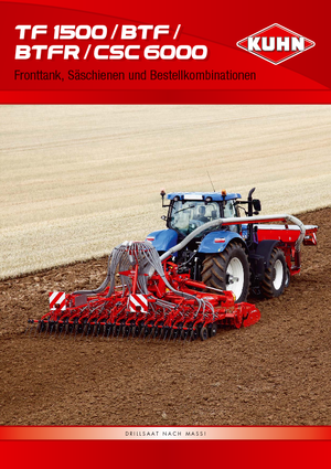 Siewniki Kuhn BTF 452 36 SD QS