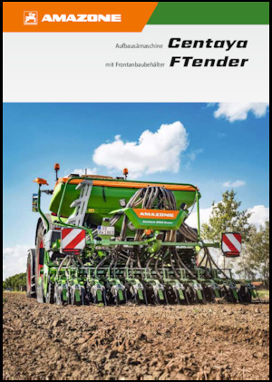 Siewniki Amazone Centaya 4000 Super RoTeC