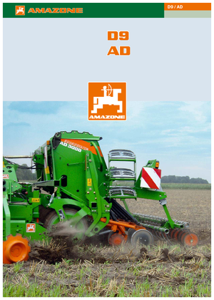 Siewniki Amazone AD 3000 Super RoTec