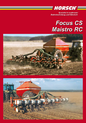 Siewniki Horsch Focus 11 CS