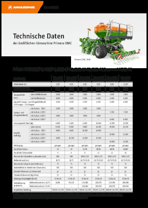 Siewniki Amazone Primera DMC 3000