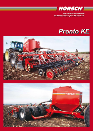 Siewniki Horsch Pronto 6 KE