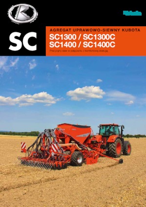 Siewniki Kubota SC1301 e-com