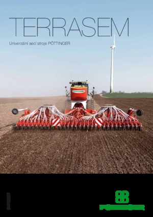 Siewniki Pöttinger Terrasem C 4 fertilizer